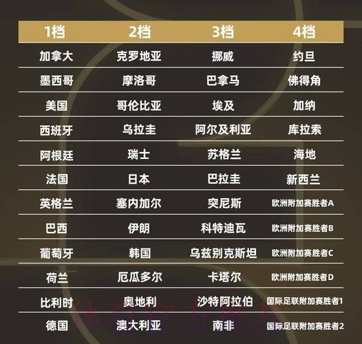 世界杯排名详细